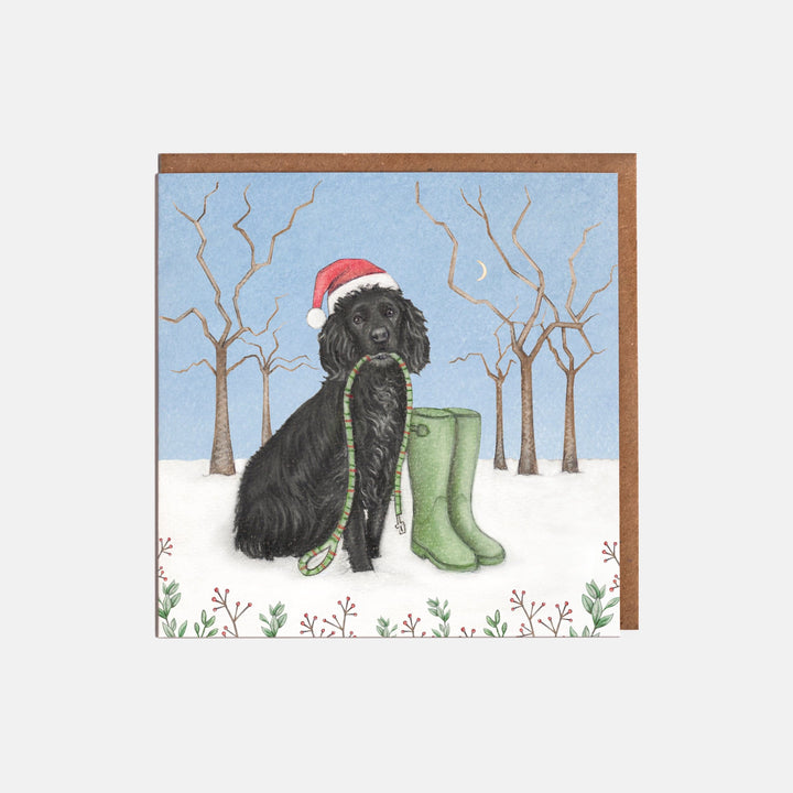 LOTTIE MURPHY Cocker Spaniel Christmas Cards (8 per pack) MB19-P